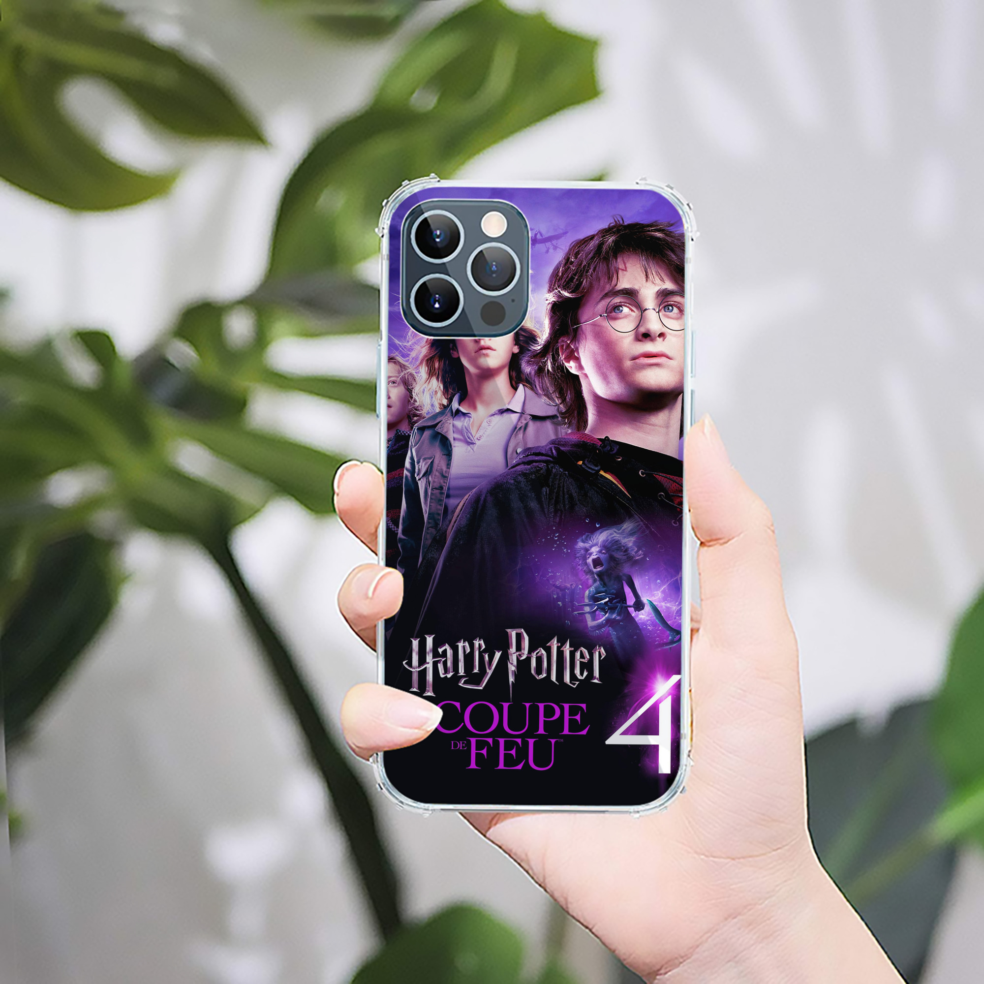 （画像用） Harry Potter ハリー・ポッターシリーズ 【iPhone 12シリーズ対応】透明スマホケース（クリアソフトケース）